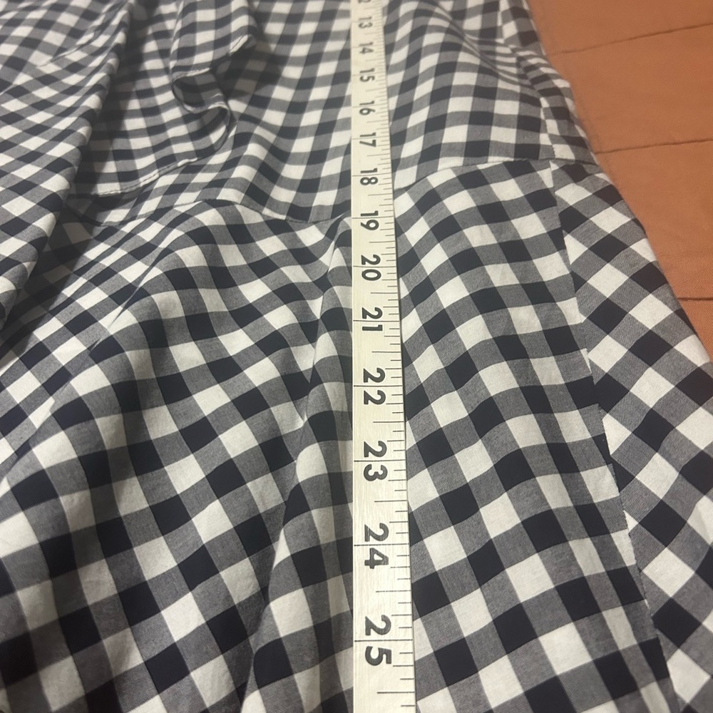 Talbots petit gingham skirt - Picture 5 of 9